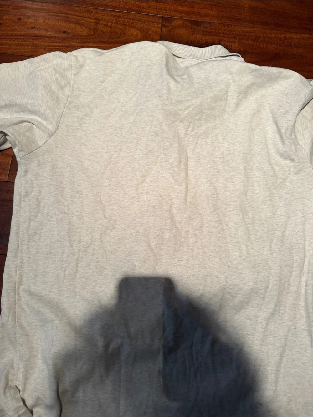 Ralph Lauren Light Gray Men's Polo with Navy Pony